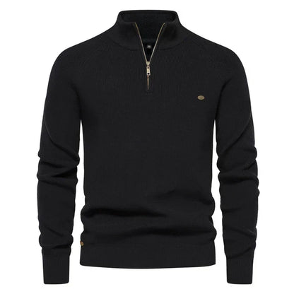 Gebreide Zip-Up Trui