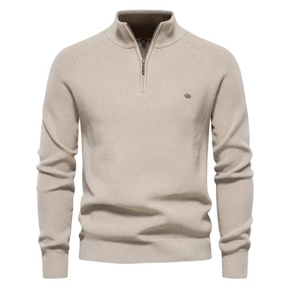 Gebreide Zip-Up Trui