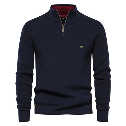 Gebreide Zip-Up Trui