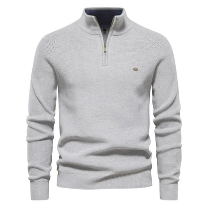 Gebreide Zip-Up Trui