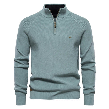 Gebreide Zip-Up Trui