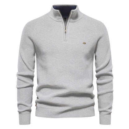 Gebreide Zip-Up Trui