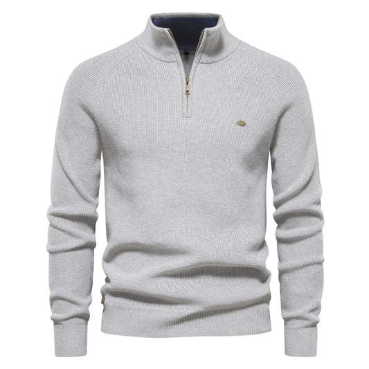 Gebreide Zip-Up Trui