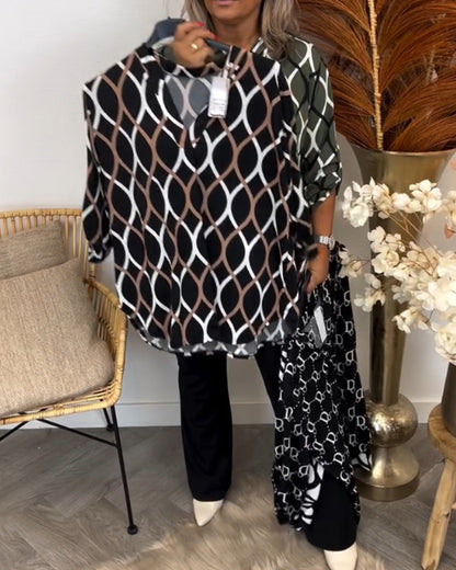 Blouse met Grafische Print