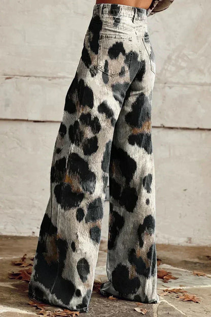 Boho Vintage Broek met Chic Print