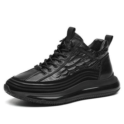 Heren Sneakers met Luxe Comfort en Moderne Stijl