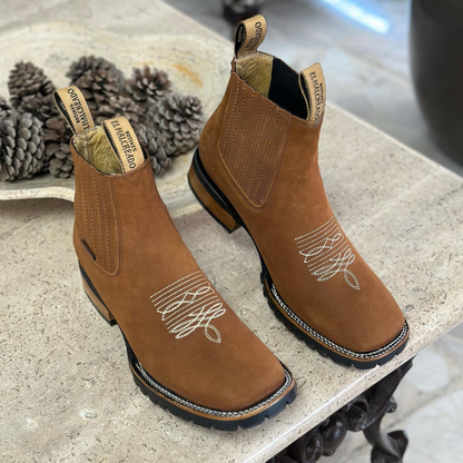 Herenboots met Robuust Comfort en Tijdloze Stijl