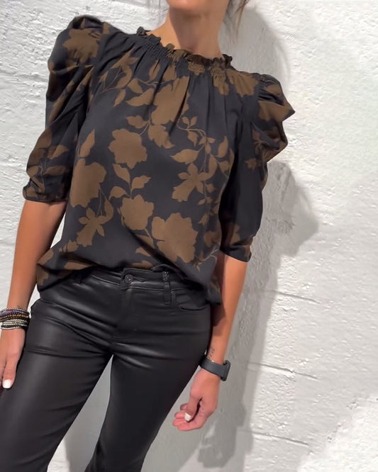Blouse Pompmouw Ruche
