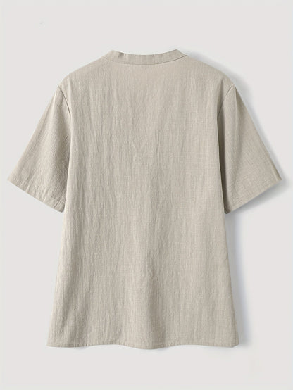 Elegante V-Hals Blouse