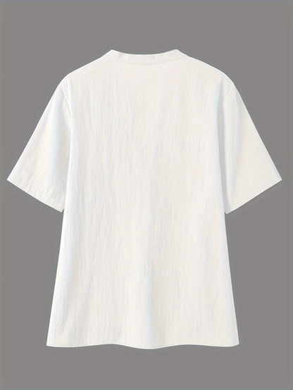 Elegante V-Hals Blouse