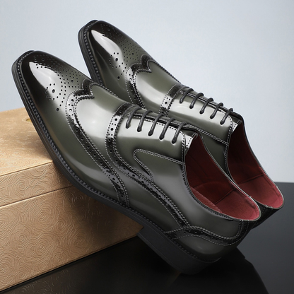 Wingtip Oxfords met Tijdloze Elegantie en Dagelijks Comfort voor Formele en Casual Looks