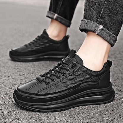 Heren Sneakers met Luxe Comfort en Moderne Stijl