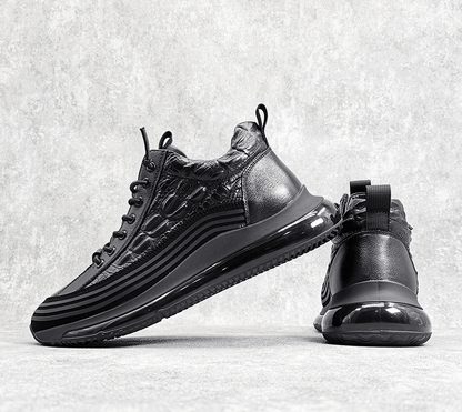 Heren Sneakers met Luxe Comfort en Moderne Stijl