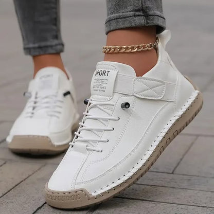 Comfortabele Sneakers met Brede Neus | Licht & Comfortabel