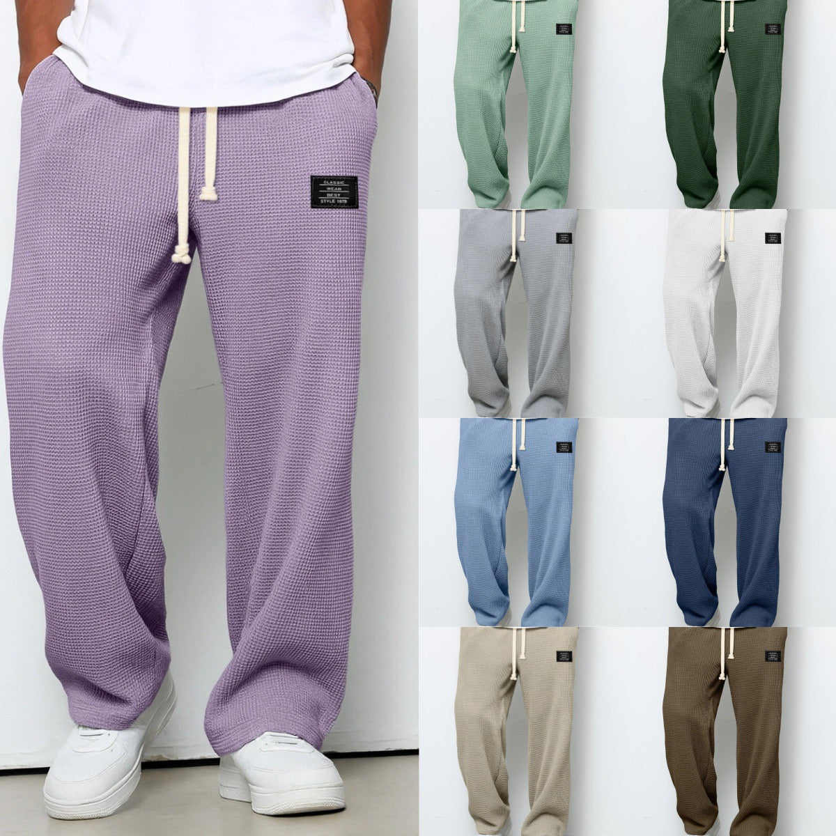 Broek Voor Heren met Comfortabele Pasvorm