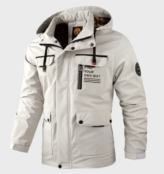 Getailkunstleerde Heren Winterjas