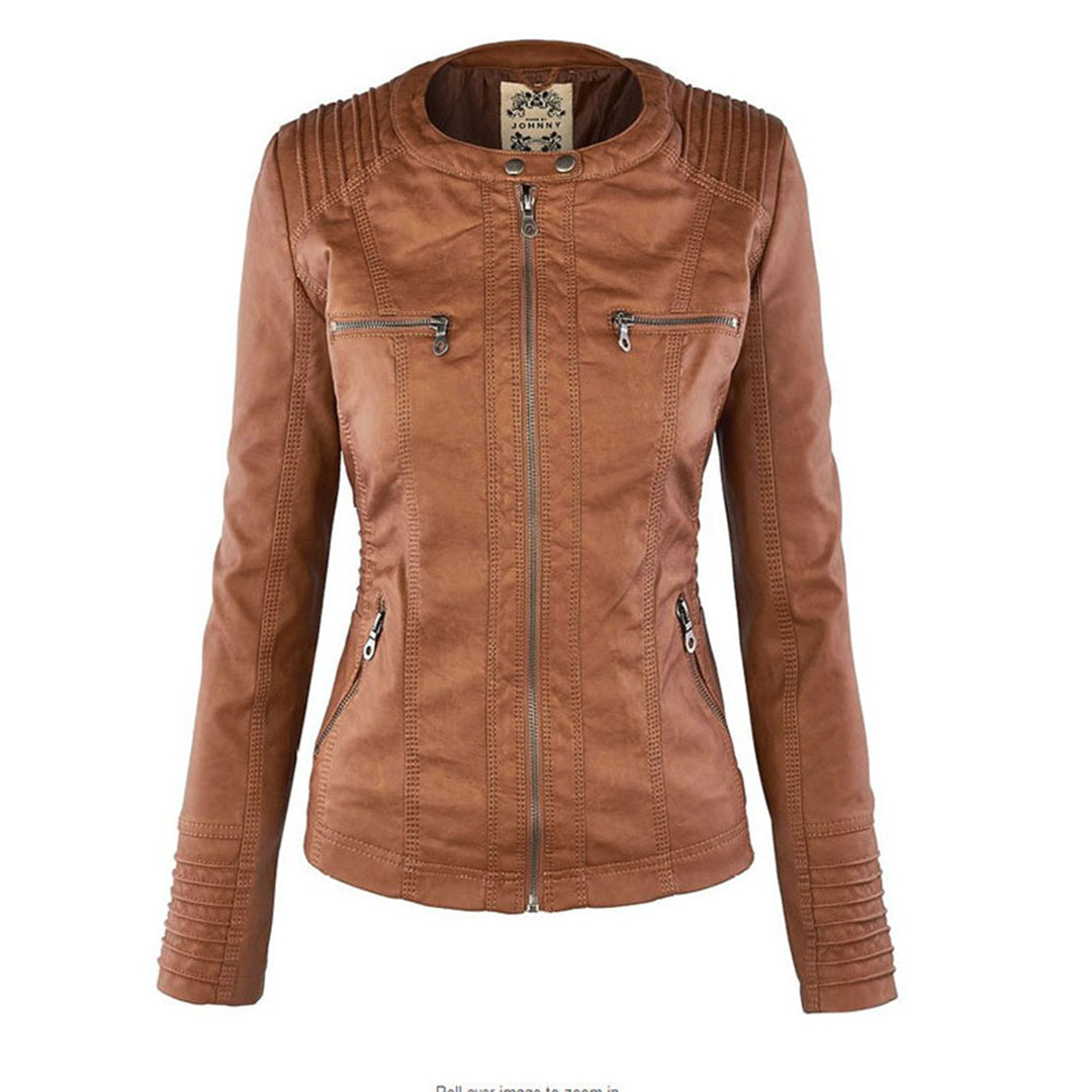 Leren Damesjas