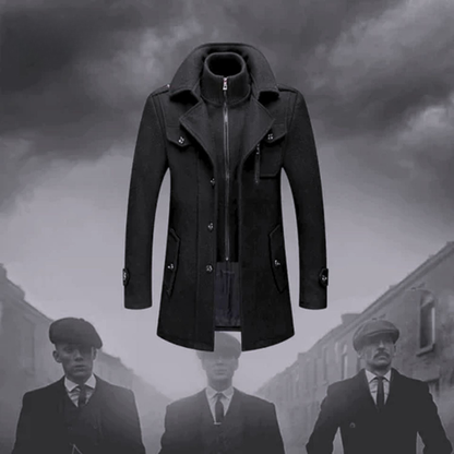 Stijlvolle Peaky Blinders Winterjas
