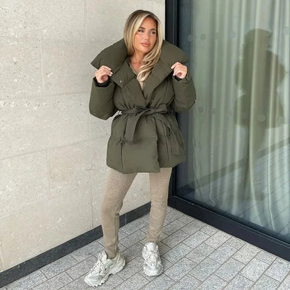 Elegante Gewatteerde Jas