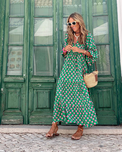 Elegante Boho Jurk
