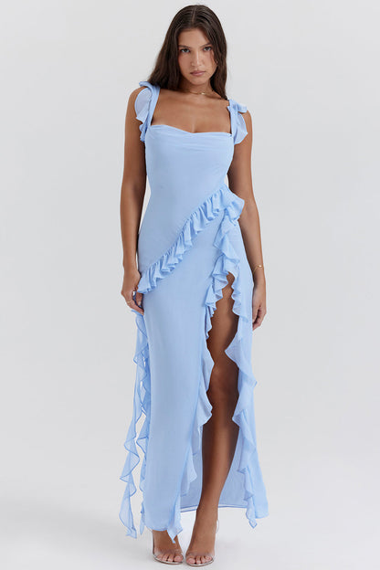 Stralende Jurk met Ruffles