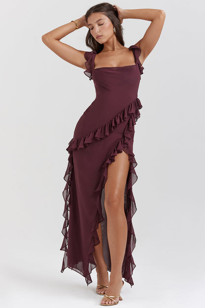 Stralende Jurk met Ruffles