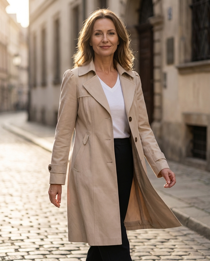 Elegante comfortabele zomer jas