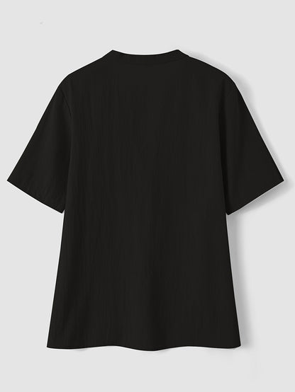 Elegante V-Hals Blouse