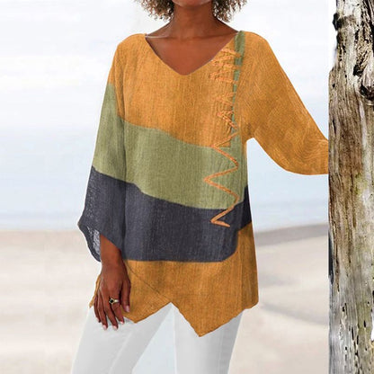 Elegante en vrouwelijke blouse