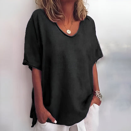 Comfortabele Losse T-shirt (1+1 GRATIS)