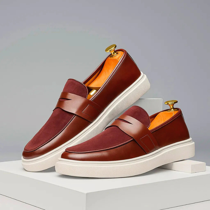 Elegante Loafer met Sneakercomfort en Veelzijdige Stijl voor Elke Dag