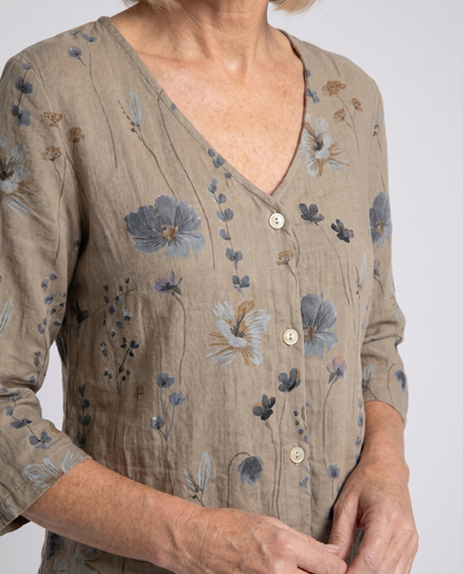 Damesblouse | Driekwart Mouw