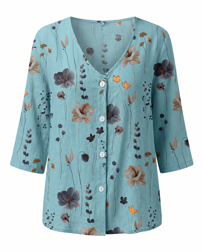 Damesblouse | Driekwart Mouw