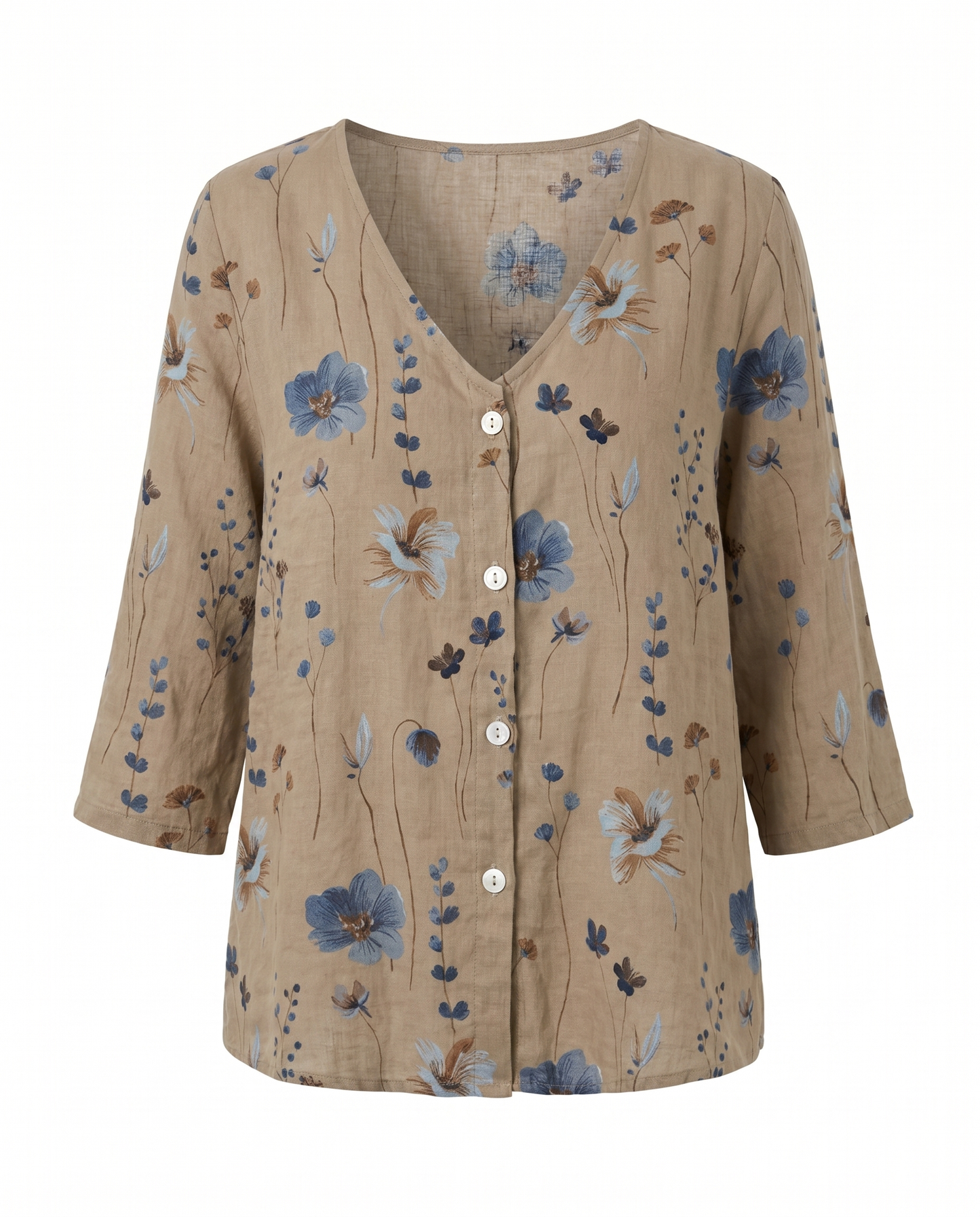 Damesblouse | Driekwart Mouw